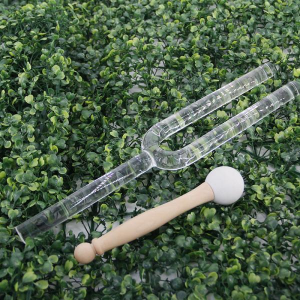 Crystal tuning fork manufacture