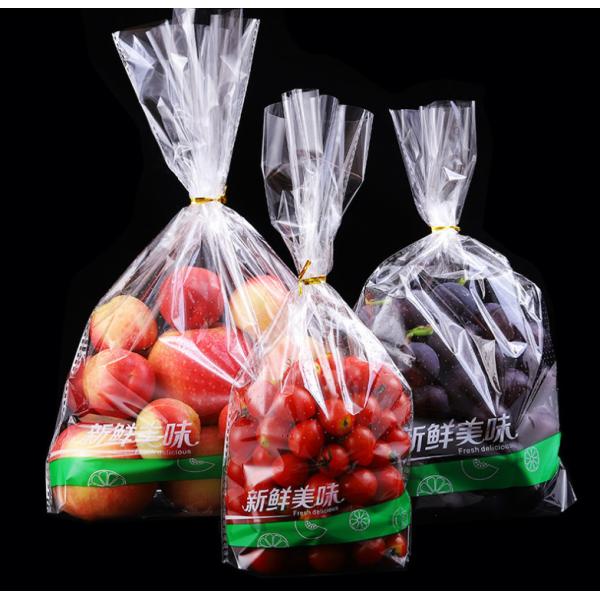 Food Breathable Micro Perforated Plastic Bread Bag Customized With P36 P90 Pattern