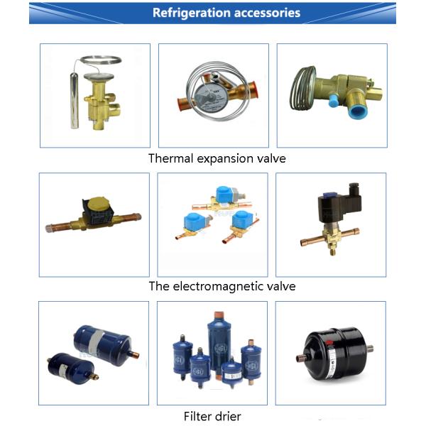 KBD1-125 Cold Room Refrigeration Unit with HSN8571-125 Screw Compressor