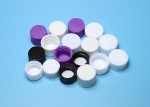 China PP Material Plastic Vial Screw Cap , 14mm White Screw Caps For Screw Vials on sale