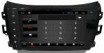 Ouchuangbo car navi dvd for Nissan Navara with capacitance multiple touch screen
