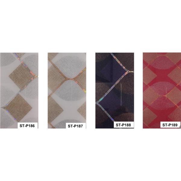 Fireproof 780kgs/Cbm Uv PVC Laminated MDF Board