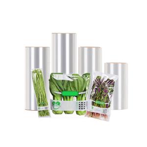 Wholesale BOPP Plain Film Jumbo Roll PVDC Plastic Shrink Wrap Film Thermal Base Without Glue 12-80um from china suppliers