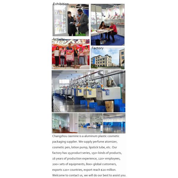 8ml 10ml 20ml Empty Black White Plastic Personalized Refill Perfume Atomizer Spray Bottle