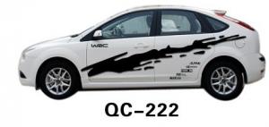 Wholesale Environment-friendly PVC &amp; Ink Custom Car Body Sticker QC-222K from china suppliers