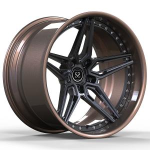 Wholesale 22 Inch Custom 2-Piece Forged Wheels Rims For Nissan GTR R35 from china suppliers
