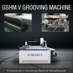 1232 CNC V Grooving Machine Furniture Metal Sheet Grooving Machine