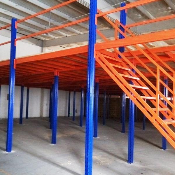 7000kg Mezzanine Steel Structure Rack Logistics Mezzanine Floor Platform