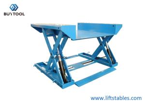 Wholesale 750kg Self Leveling Pallet Table Low Profile Lift Cart 25mm Closed Height from china suppliers