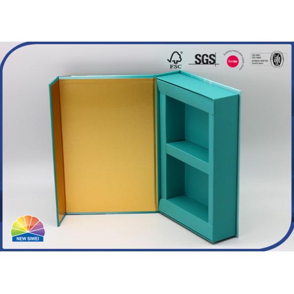 Magnetic Closure Higed Lid Present Box 350gsm C1S Paper Insert