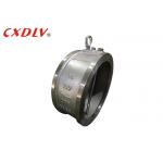 China 14 ANSI150 Dual Plate Wafer Type Check Valve Two Door Body CF8 ANSI Standard for sale