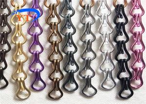 Wholesale Decoration Aluminum 1.6mm Chain Insect Door Curtains For Living Room from china suppliers