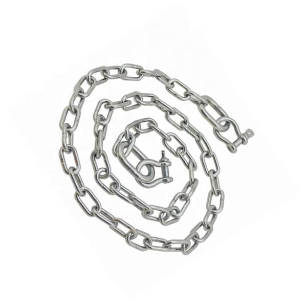 Din763 High Tensile Steel Link Chain Stainless Steel Short Link Anchor Chain For