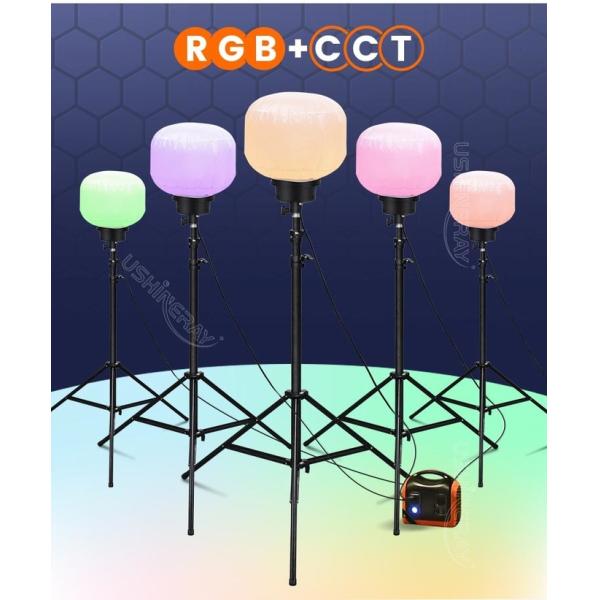 4500lm 7800lm Tripod Work Lamp 60W Balloon Light Tower For Events
