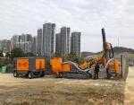 China factory 110kw 350cfm 14.5bar portable diesel screw air compressor for sale