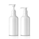 Luxury Recycled Plastic Shampoo Bottles 260ML Solid Color Free Sample