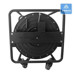 Wholesale Metallic Cable Reel Spool Black Tactical Fiber Cable Reel Emergency Repair Outdoor from china suppliers