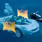 Inflation Method Underwater Air Lift Bags Air Or Water For Strength Pvc Coated