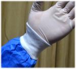 45 gsm Blue White SMS Reinforced Surgical Gown Surgical Clothes Hospital Uniform