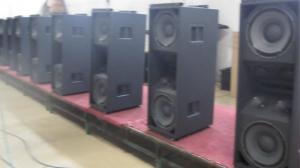 Wholesale High Power Line Array Sound System For Concert And Outdoors , Black Color from china suppliers