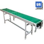 Anti static Conductive Flat Belt Conveyor 50-400mm Width