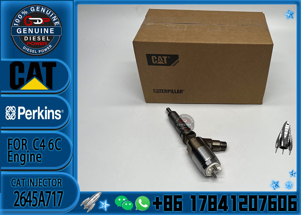 original 321D 323D excavator C6.4 C6.6 engine injector 2645A717 fuel injector 3172300 317-2300