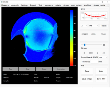 Stress Birefringence Measurement System Detection Equipment In Semiconductor Industry