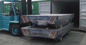 Wholesale Cargo Delivery Rail Motorized Transfer Trolley 6 Ton Q235 Or Q345 Mild Steel from china suppliers