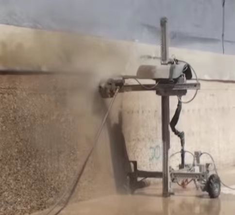 Concrete Surface Treatment 500bar high pressure water blaster machine