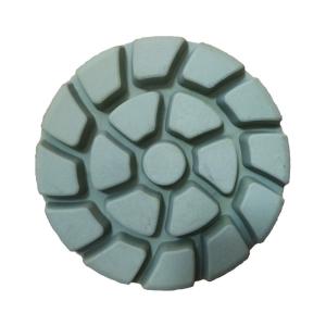 Wholesale 10mm Concrete Dry Grinding Resin Sheet Polishing Pad 3 inch 75mm Thickness from china suppliers