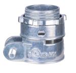 Straight Metal Squeeze Connector Electrical Conduit Joints UL / SGS Certificatio