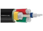 0.6/1kV Aluminum Conductor Four Core PVC Insulated & Sheathed Power Cable