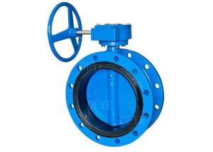 Wholesale GGG50 GGG40 Wras Double Flanged Concentric Butterfly Valve With PN10 PN16 PN20 PN25 from china suppliers