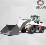 76KW Small Wheel Loader Bigger Bucket 2 Ton For Loading Grain / Cotton