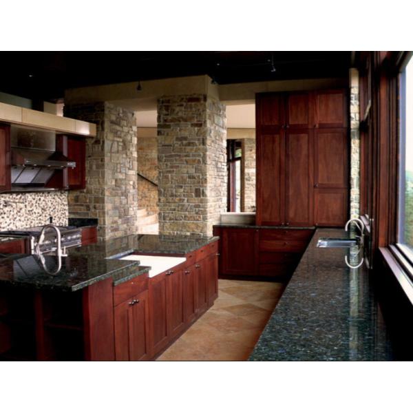 Blue Pearl Granite Stone Tiles Slabs Customized Size CE Certification