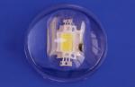 Height 20mm 10W Led Light Lens , LED Optical Lens For Led Street Light