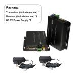 Dvi Fiber Converter With Bidirectional Stereo Audio Rs232 Data