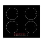 220V 7400W Flex Zone Four Burner Induction Cooktop