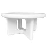 One Piece Modern Round Coffee Table For Living Room Lounge And Office