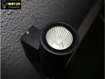 Die-casting Aluminum Twin-head LED Wall Light 14W waterproof