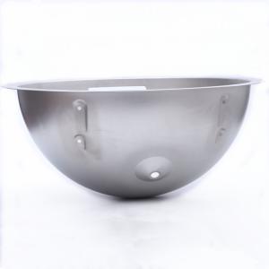 Wholesale 1.0mm Deep Drawn Metal Parts Silver Aluminum Alloy Stamping Cover from china suppliers