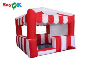 Wholesale PVC Tarpaulin Inflatable Concession Booth Inflatable Kiosk Carnival Treat Shop from china suppliers