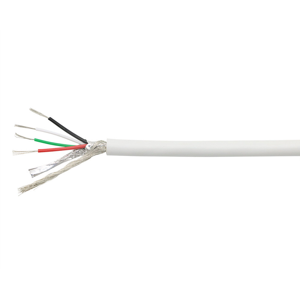 PVC Insulated Shielded Braided Cable , UL 2725 Tinned Copper Cable
