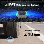 Road Safety Solar Road Studs with LED Light Source and Working Time ≥100h Made