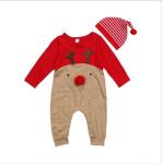 Hot Sell Organic Cotton boutique Baby Rompers Knit Clothes