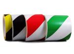 Waterproof Insulation Electrical PVC Protection Tape Green White Stripes 40mm