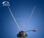 Roundness Telescopic VHF / UHF Amplifier Indoor DVBT Antenna