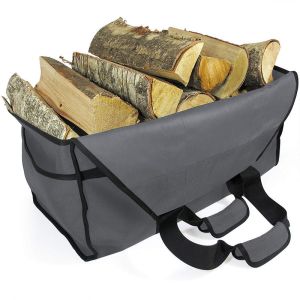 High Durability Compact Log Carrier Bag Premium Canvas Material Made