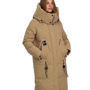 Wholesale FODARLLOY Winter Warm Thick mid-length hooded denim Jeans jacket women