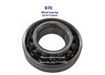 B70 automotive wheel bearing open deep groove ball bearing 32*67*13mm